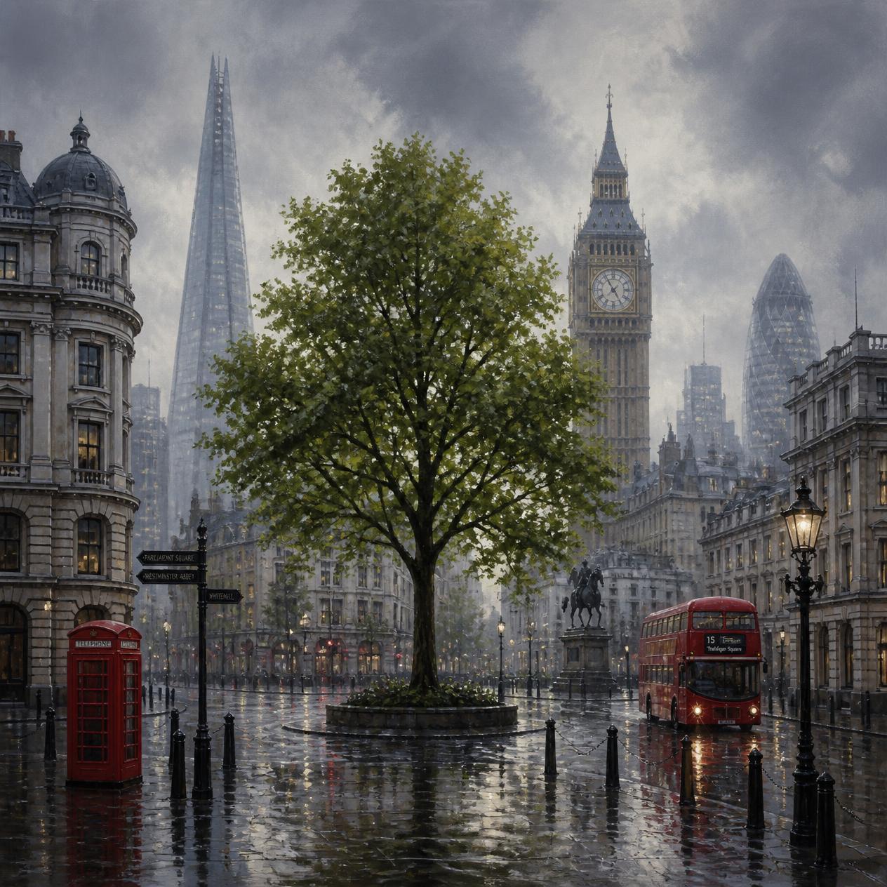 Londra1 – Treevibes NFT Digital Art